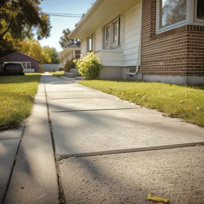 KJMnick_concrete_sidewalk_of_a_small_middle_class_suburban_home_1a2c9880-fb33-40ef-b3c4-c8a2f5d7b900